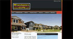 Desktop Screenshot of maxpropertymanagement.com