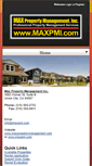 Mobile Screenshot of maxpropertymanagement.com